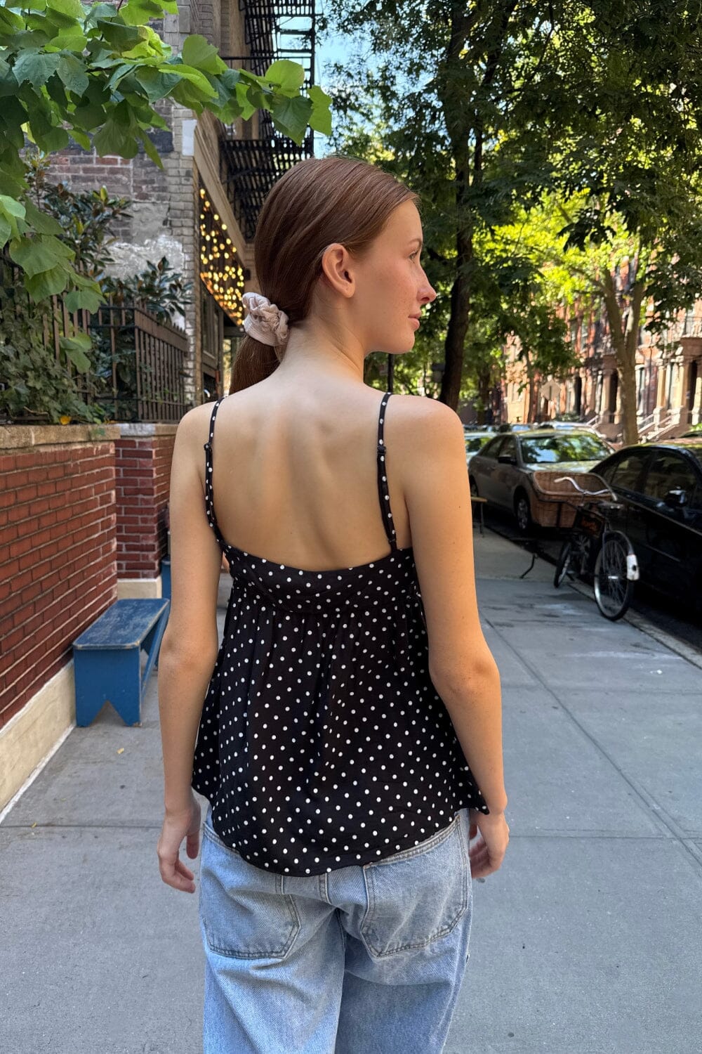 Edith Polka Dot Tank – Brandy Melville Australia