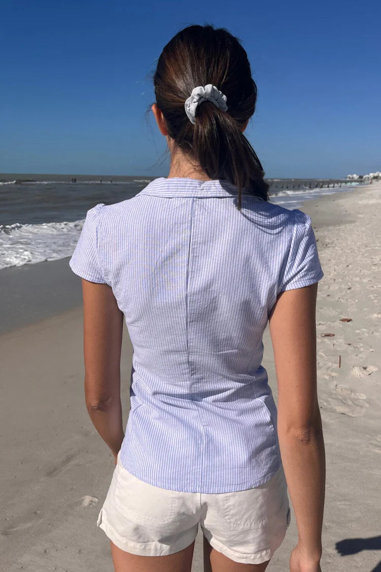 Rue Stripe Top – Brandy Melville Australia