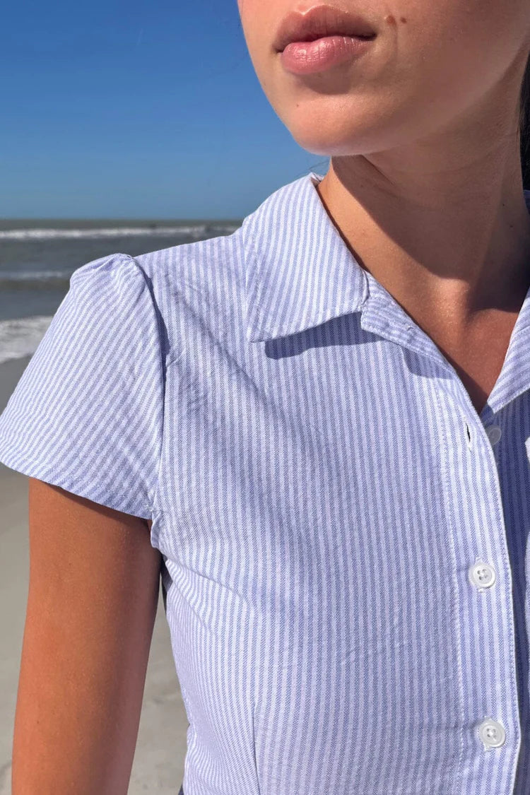 Rue Stripe Top – Brandy Melville Australia