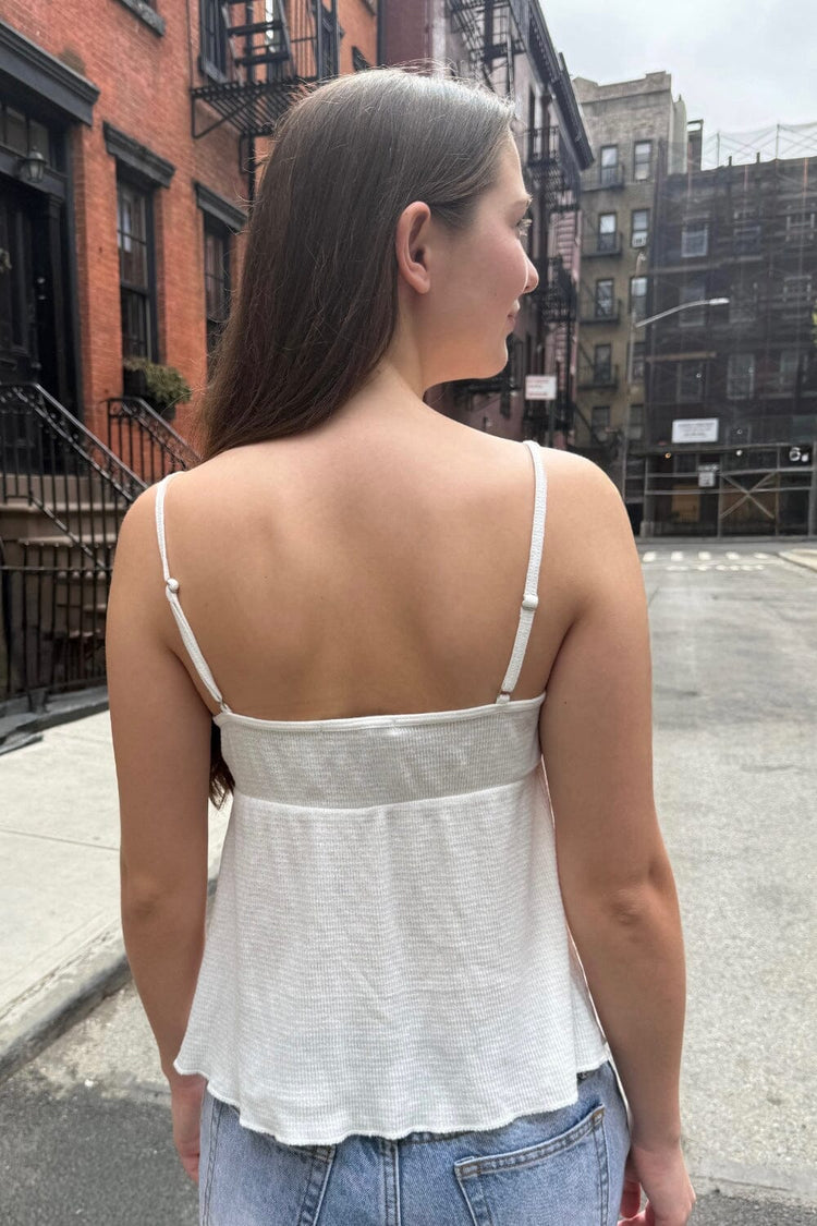 BRANDY MELVILLE ブランディメルビル　ドット Ｖネックタンクトップ Gisela Therma Tank – Brandy Melville Australia