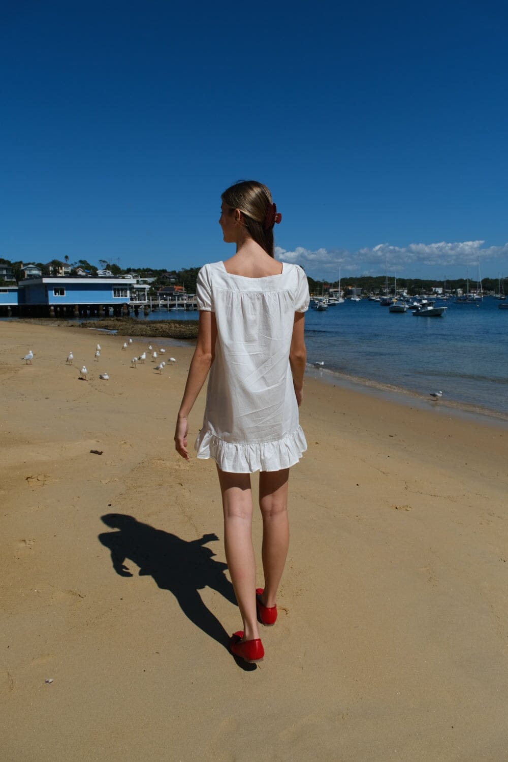 Aisha Dresses | White / XS/S