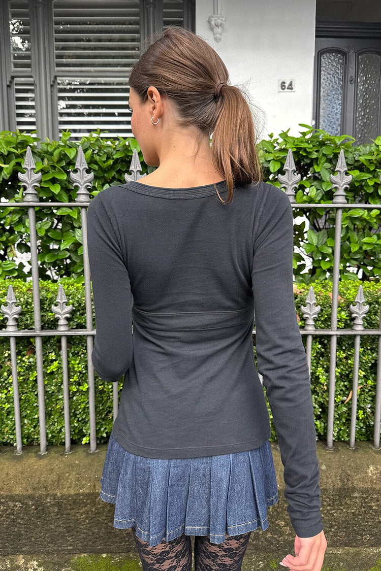 Imogen Top | Black / XS/S