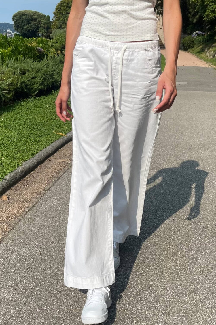 Ginevra Pants | White / S