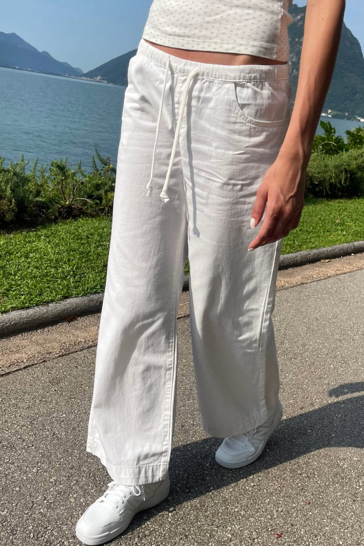 Ginevra Pants | White / S