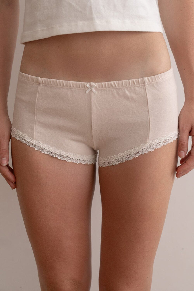 Lace Hipster Underwear | Pastel Pink / XS/S