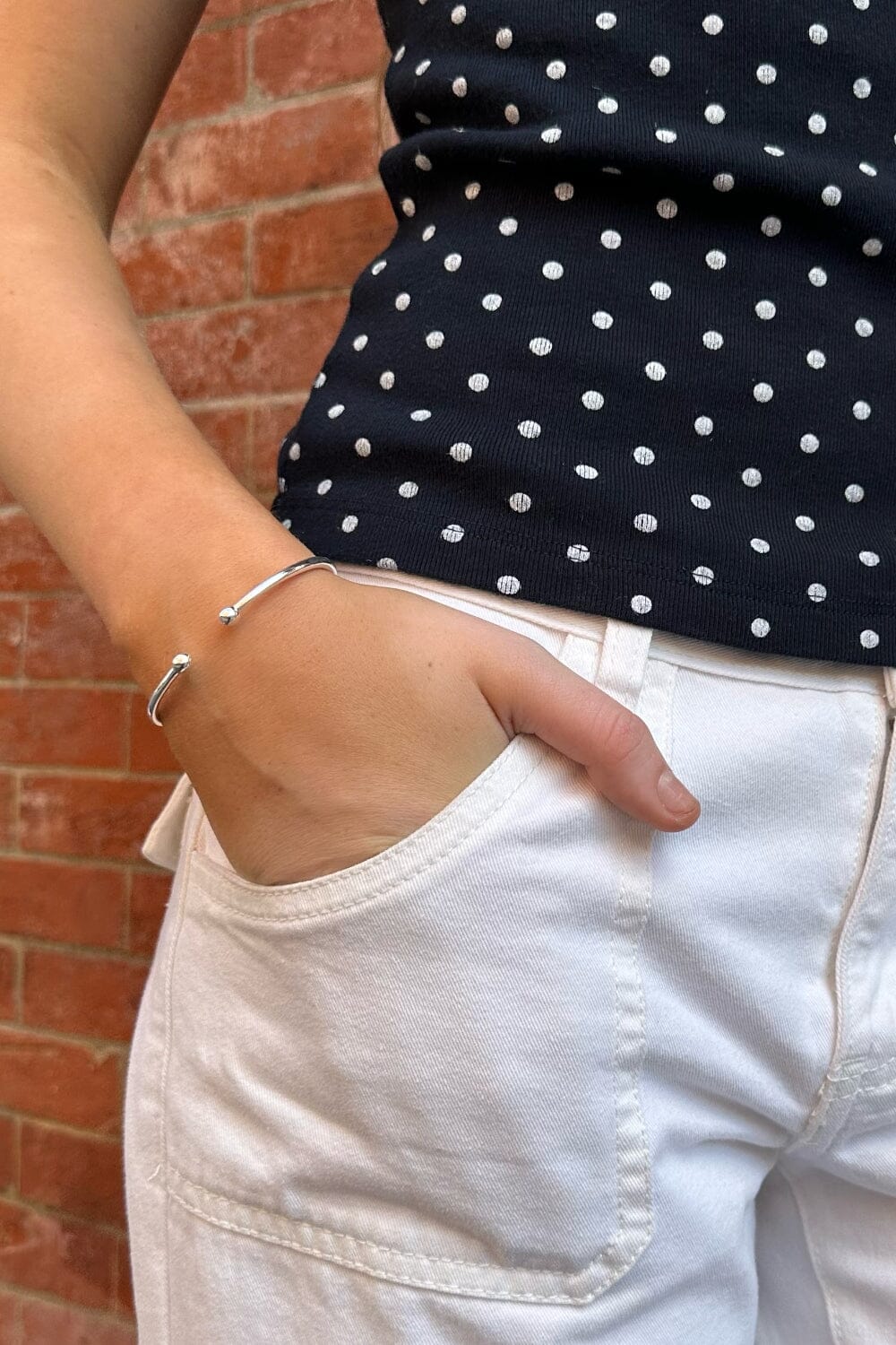 Bangle Bracelet | Silver