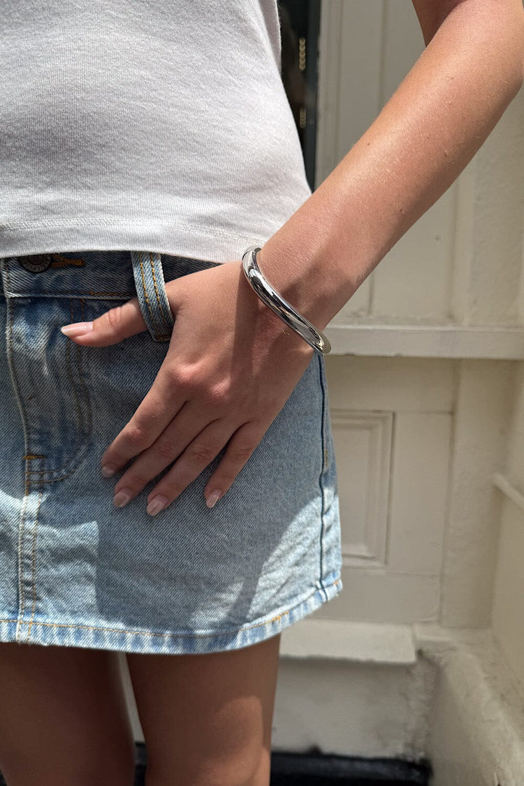 Bangle Bracelet | Silver
