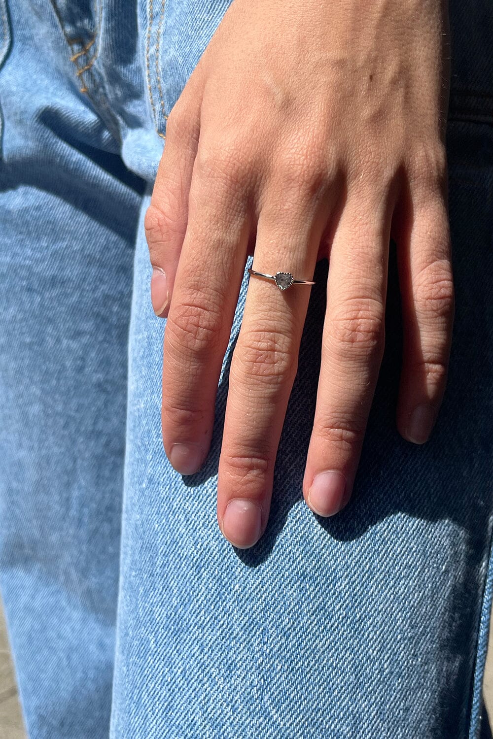 Brandy melville on sale heart ring