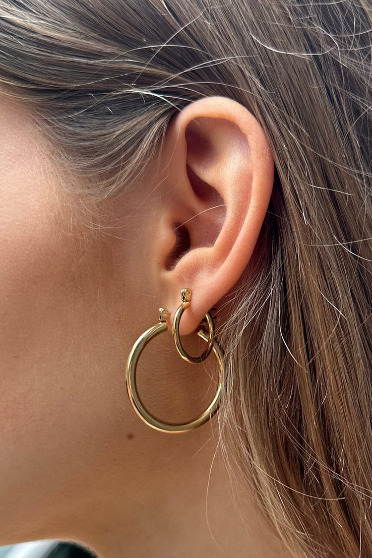 Hoop Earring Set | Gold