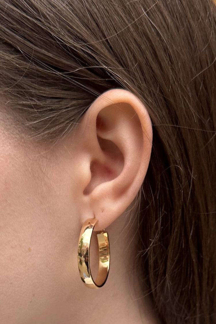 Hoop Earrings | Gold
