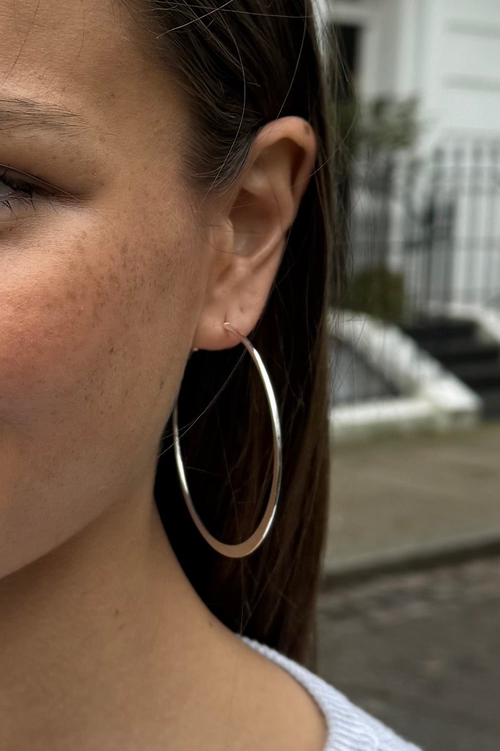 Large Hoop Earrings | 