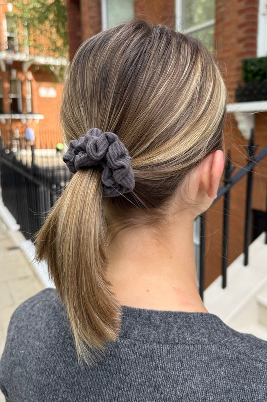 Grey Charcoal Stripes