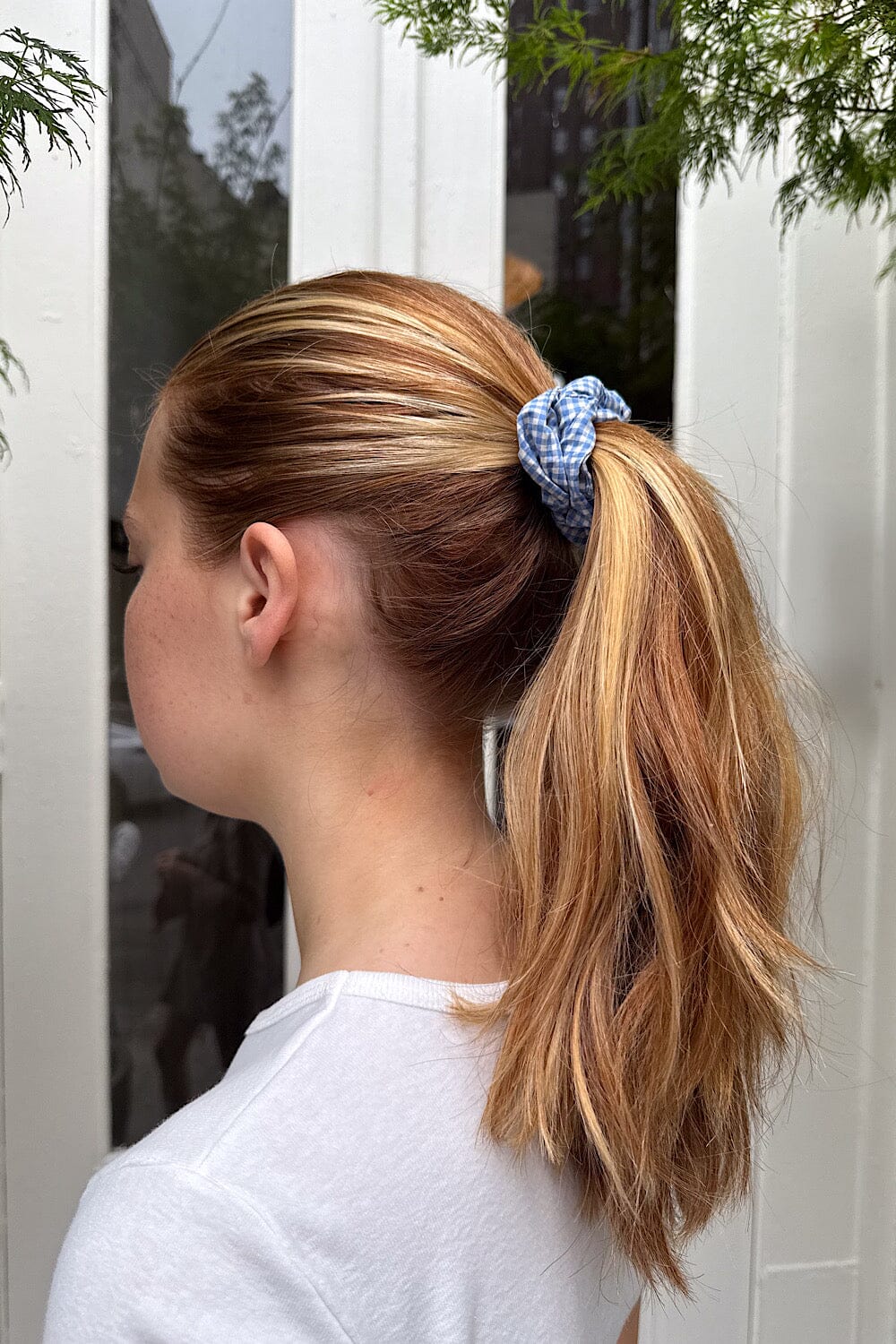 Blue Light Gingham