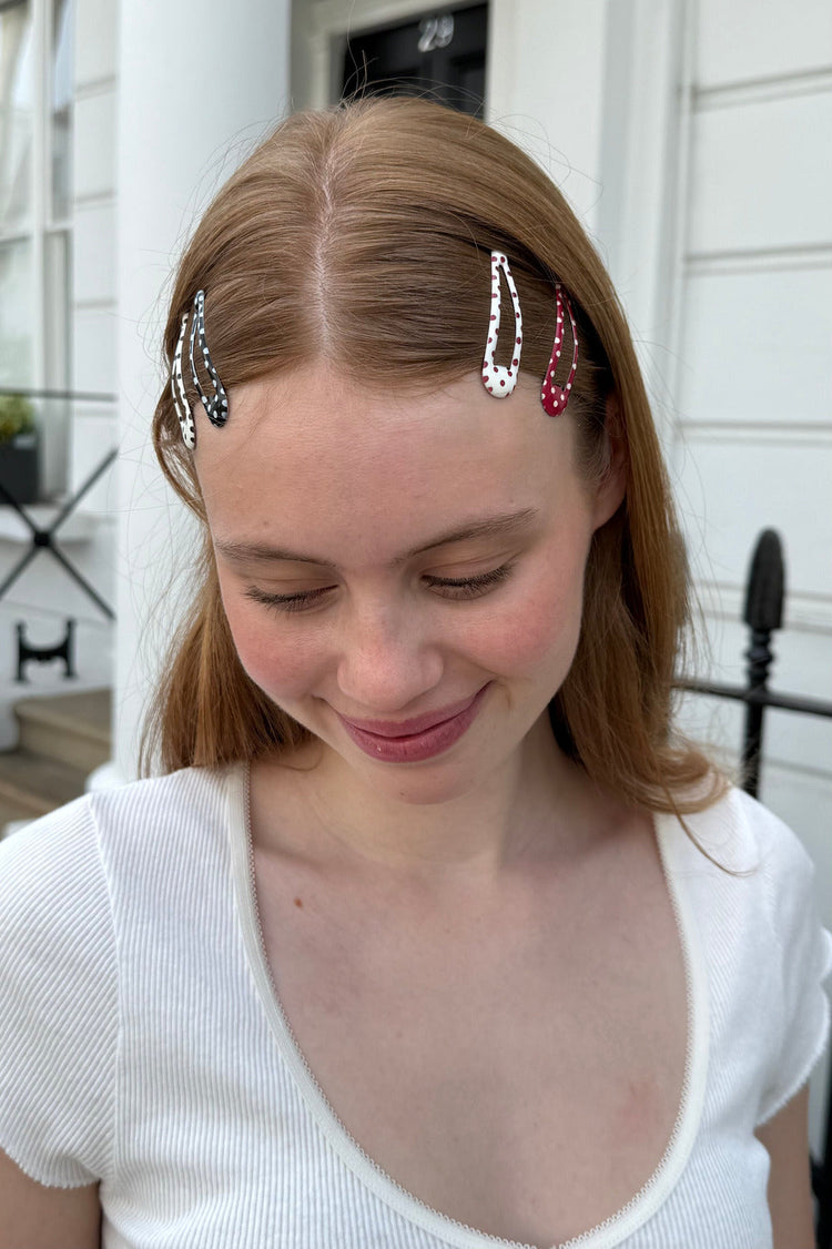 Polka Dots Hair Clip | Multicolor