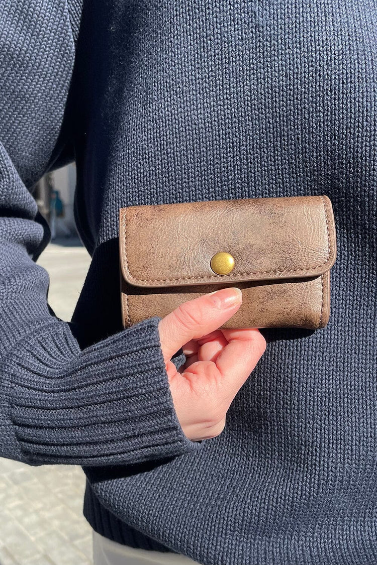 Brown Leather Wallet | Brown