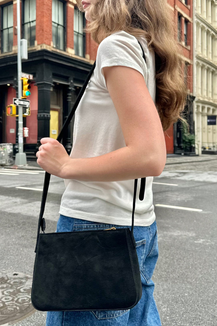 Suede Purse | Black