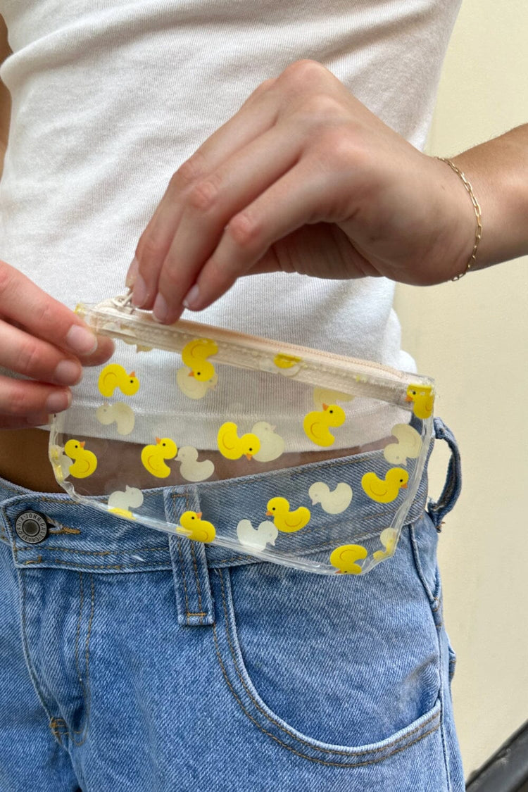 Duck Coin Purse | Clear