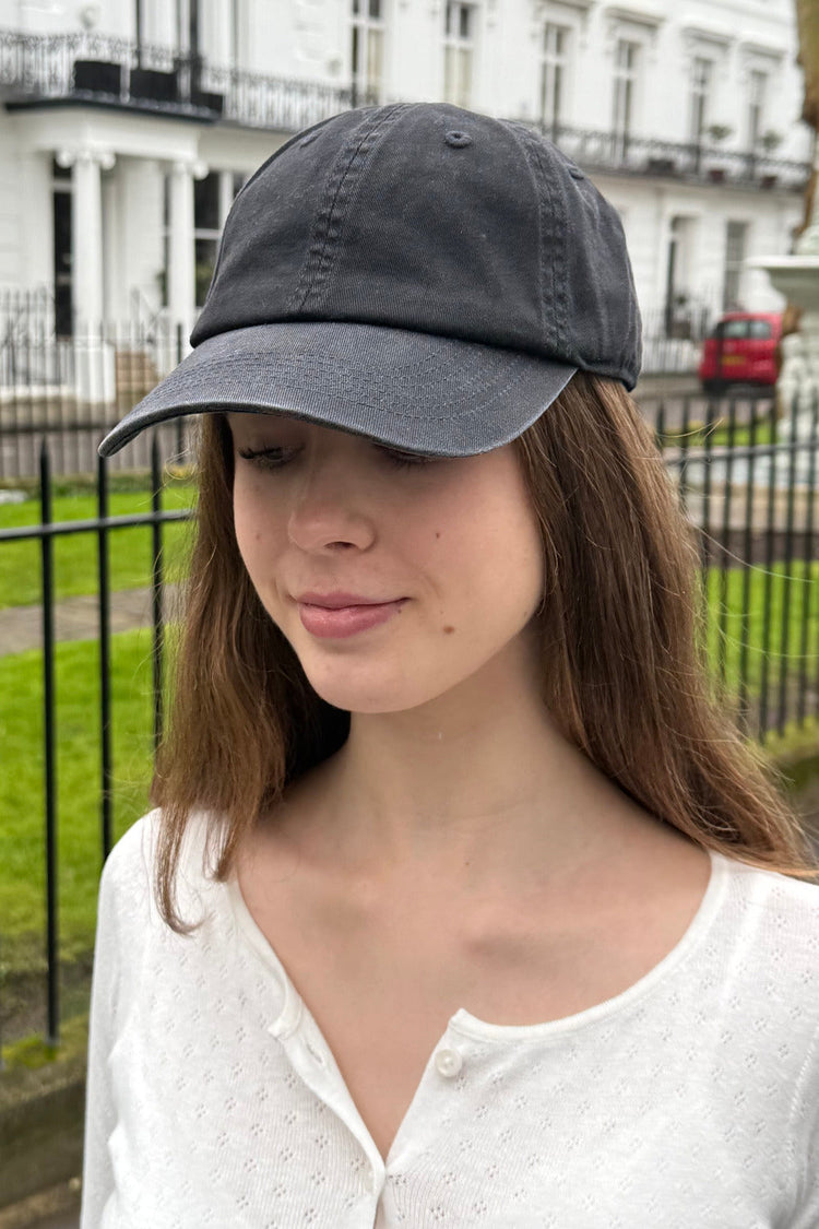 Baseball Cap | Faded Black