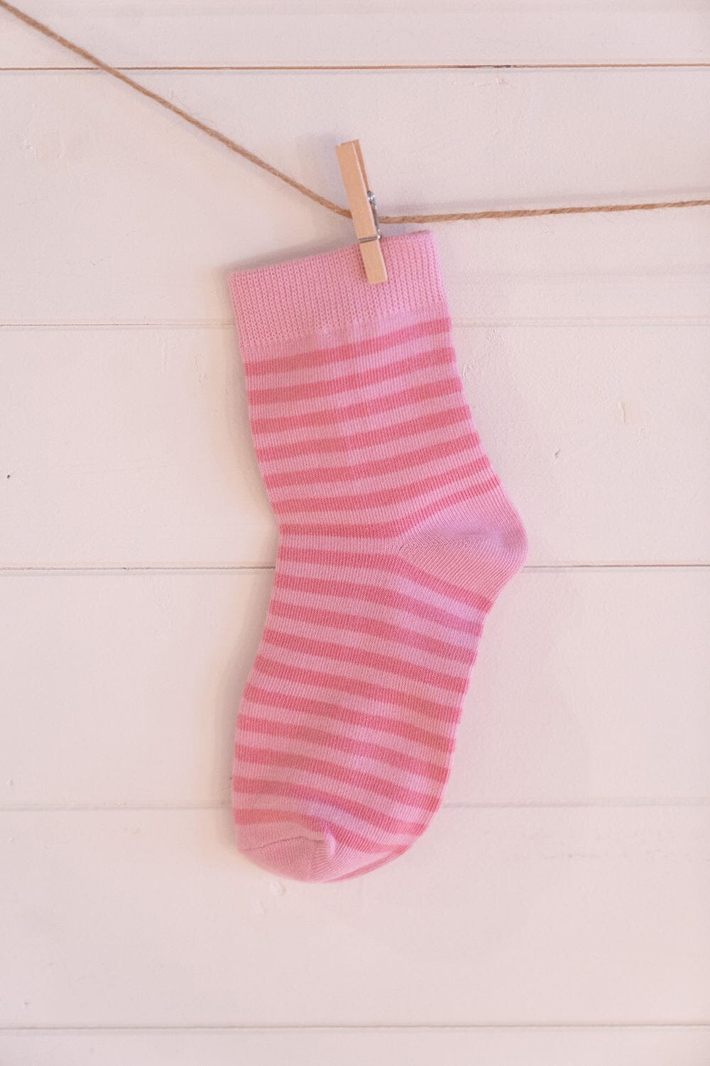 Bubblegum Pink and Pink Stripes