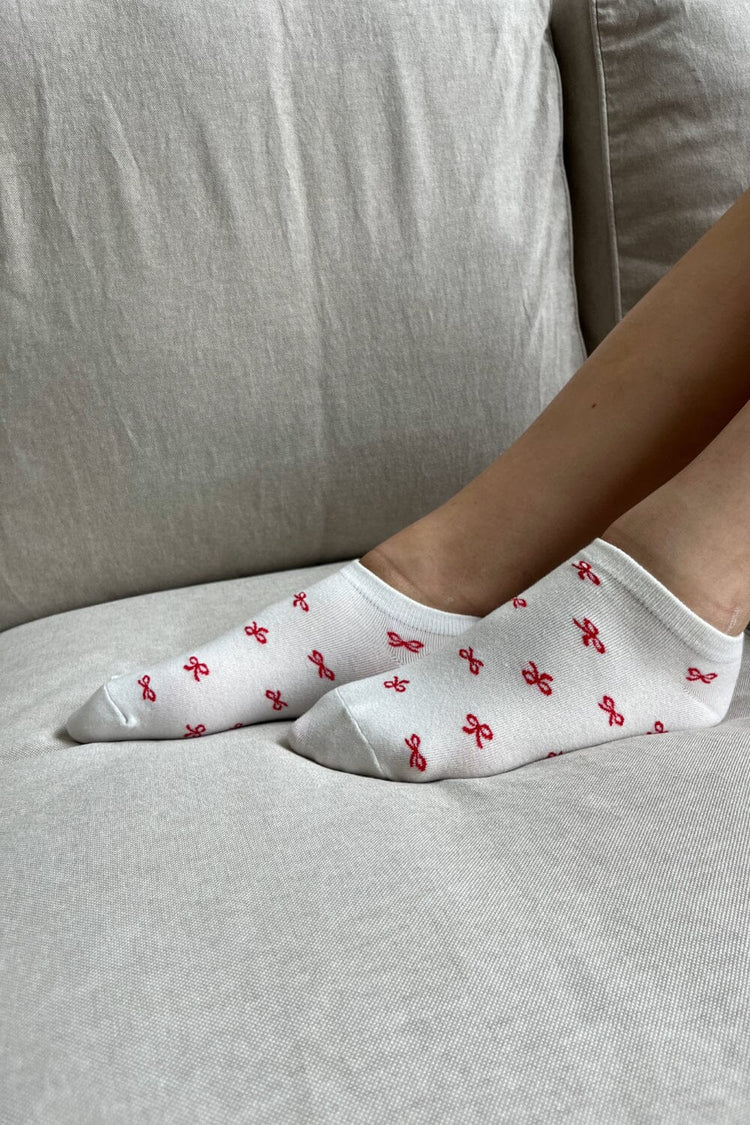 Bow Socks | Red Bows