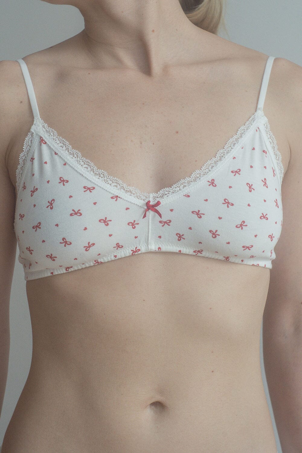 Red Bows and Heart / XS/S