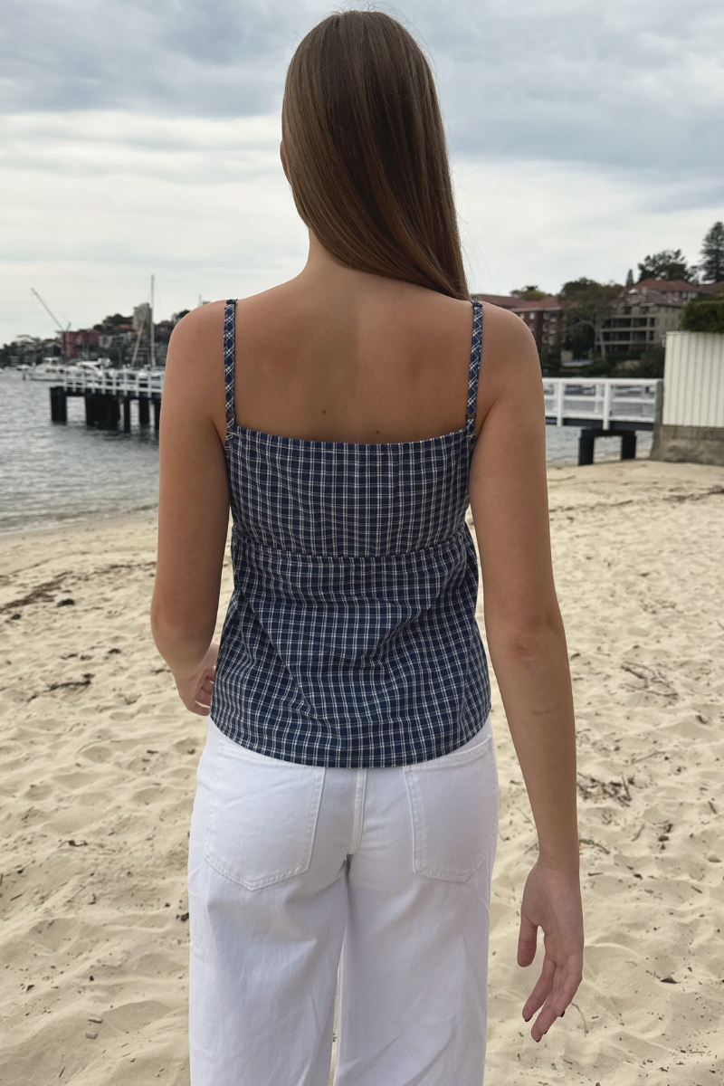 Blue Gingham / XS/S