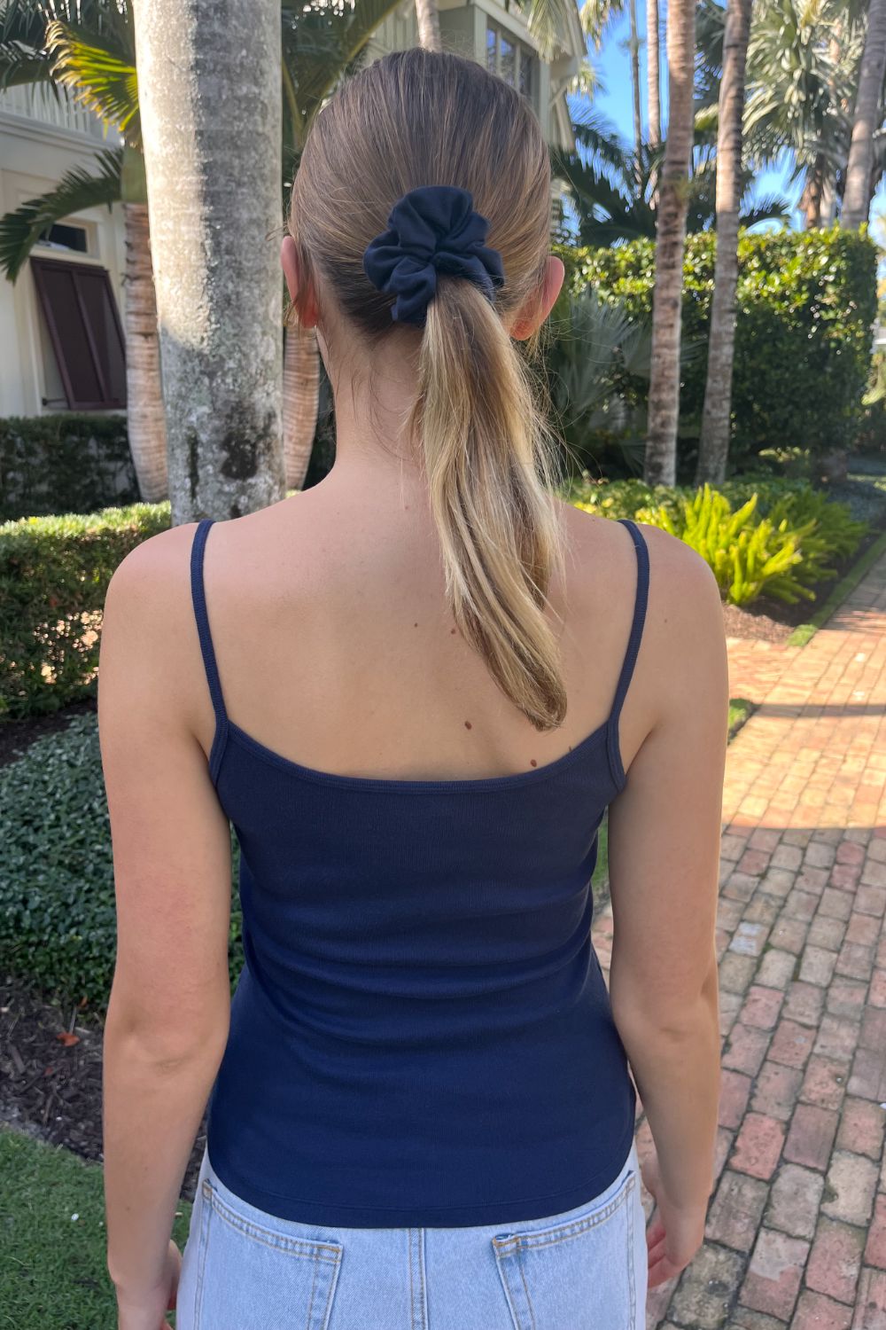 Lorene Button Top | Classic Navy / XS/S