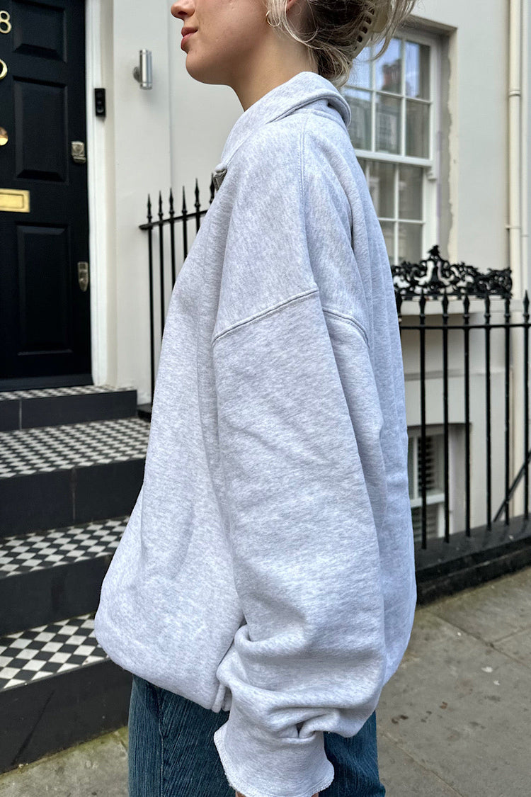 Missy Sweatshirt | Silver Grey / Oversized Fit