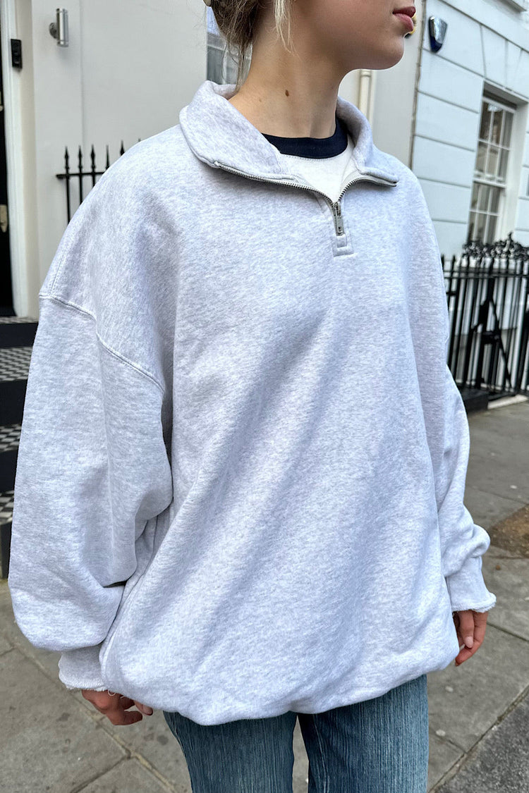 Missy Sweatshirt | Silver Grey / Oversized Fit