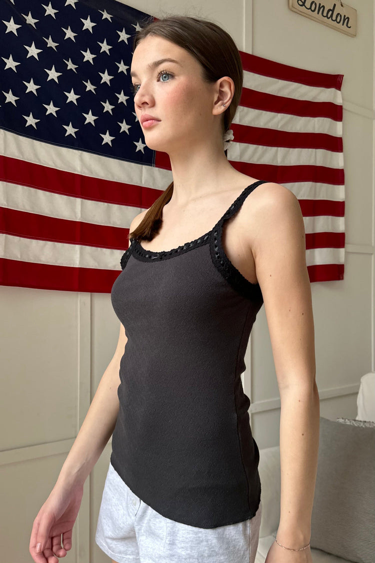 Belle Tank | Black / XS/S