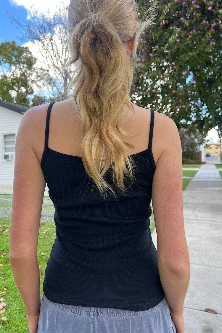 Amaya Tank | Black / XS/S