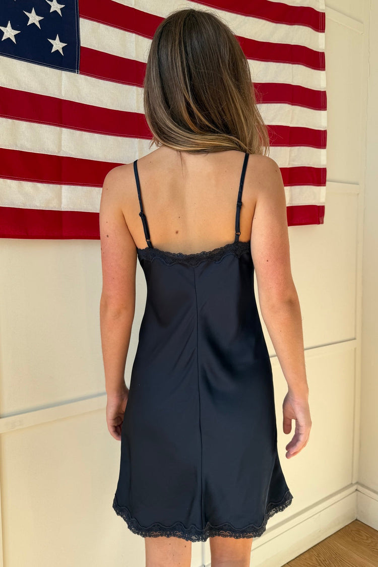 Elisa Dress | Navy Blue / XS/S