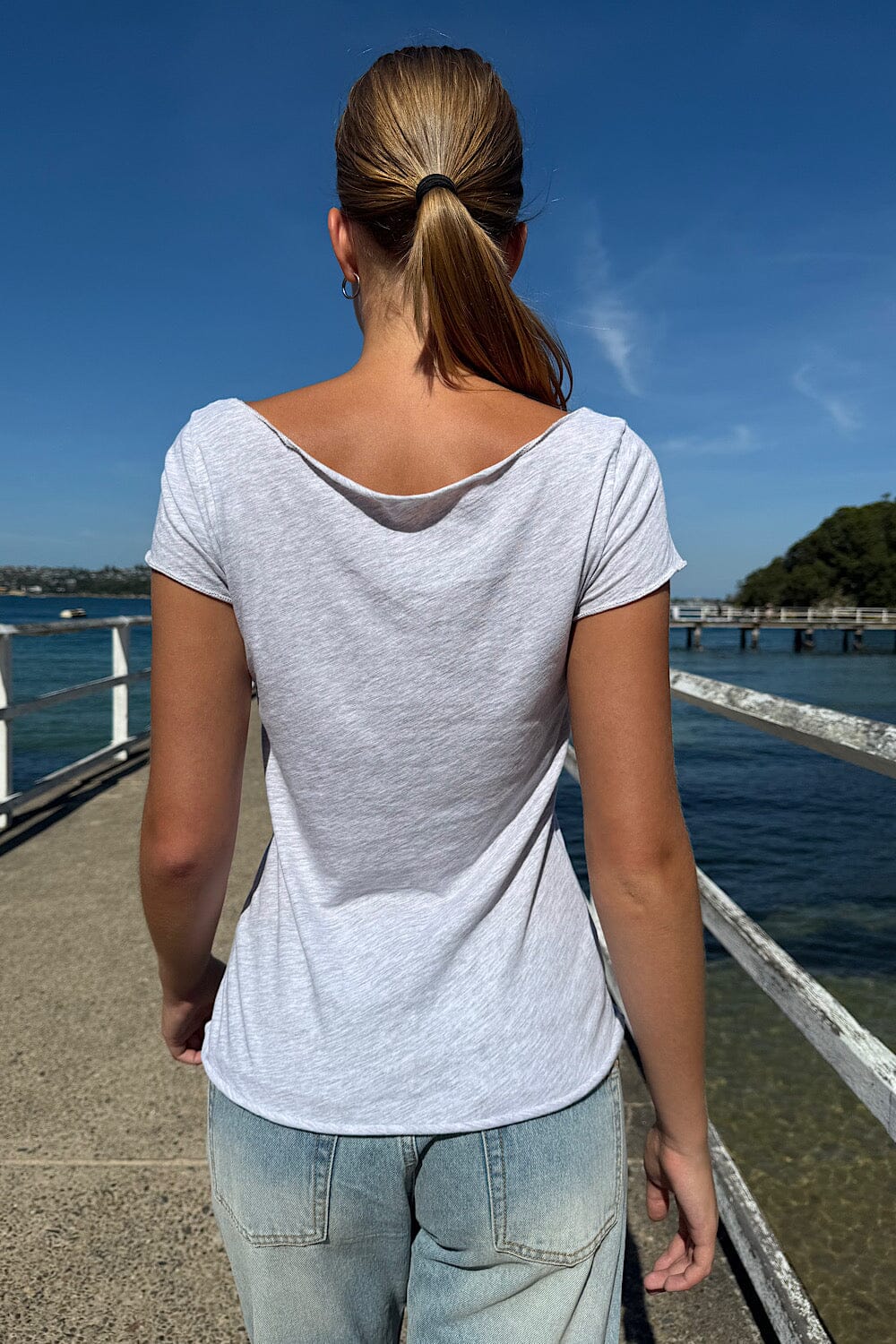 Maxie Top | Light Silver / S