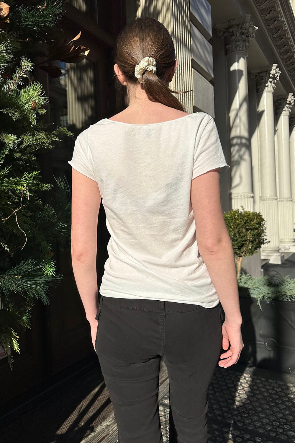 Maxie Top | Natural White / S
