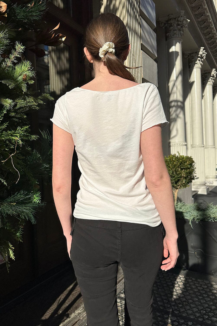 Maxie Top | Natural White / S