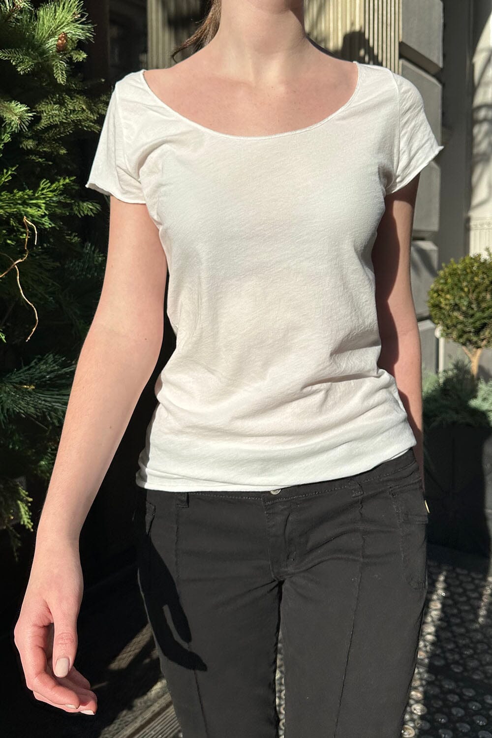 Maxie Top | Natural White / S