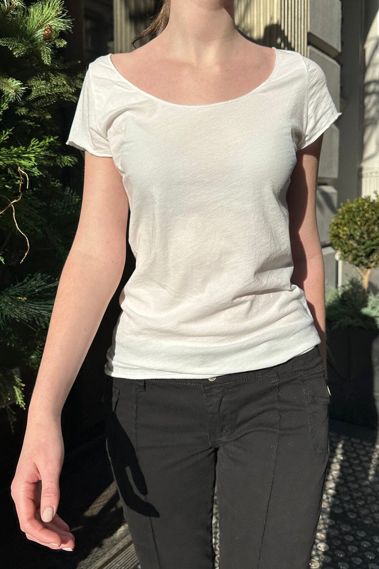 Maxie Top | Natural White / S