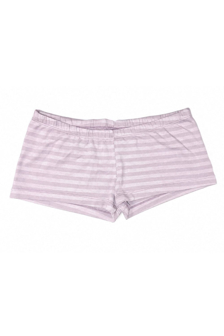 Striped Boxer Underwear | Mauve and pink stripes / XS/S