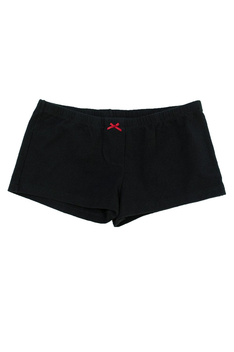 Bow Boxer Underwear | Black / XS/S