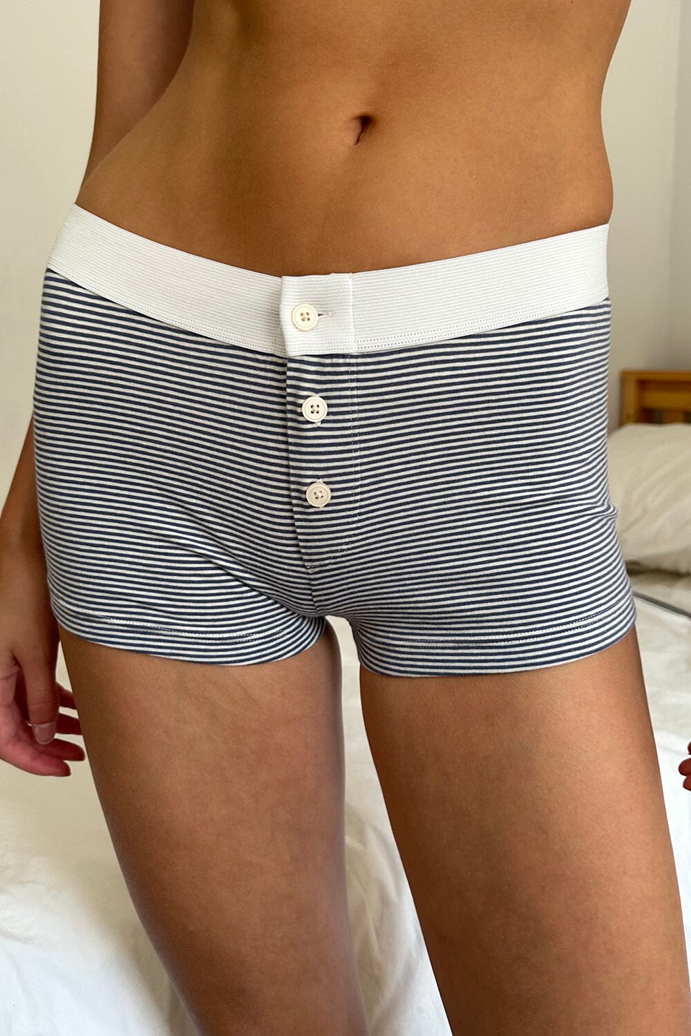Boy Short Thick Ribbed Underwear