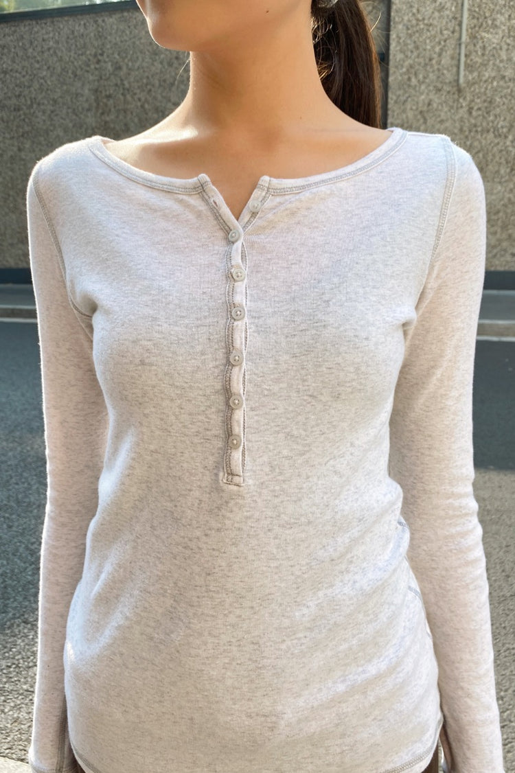 Zelly Top | Silver Grey / XS/S