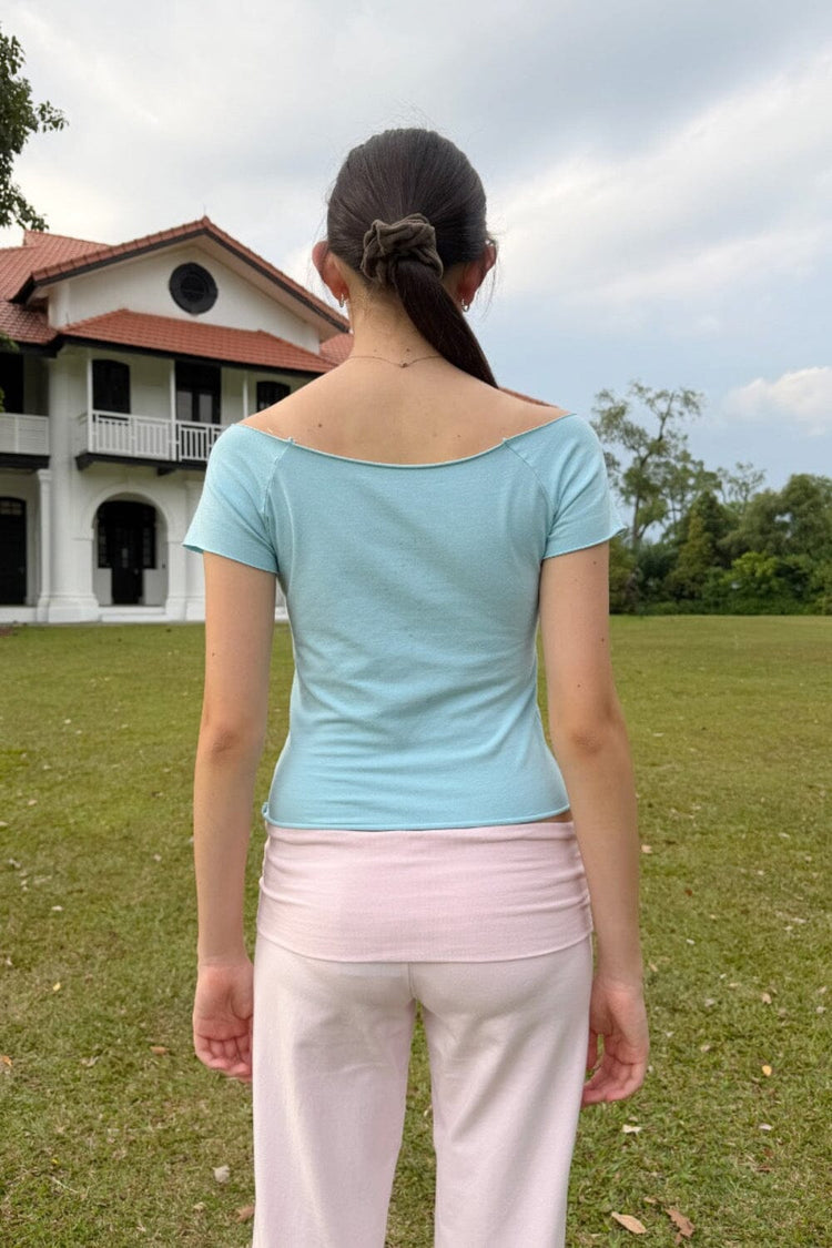 Bonnie Top | Turquoise / XS/S