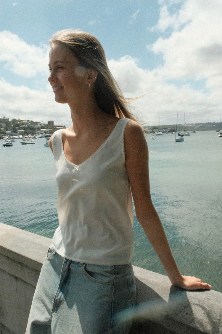 Valerie Tank | White / XS/S