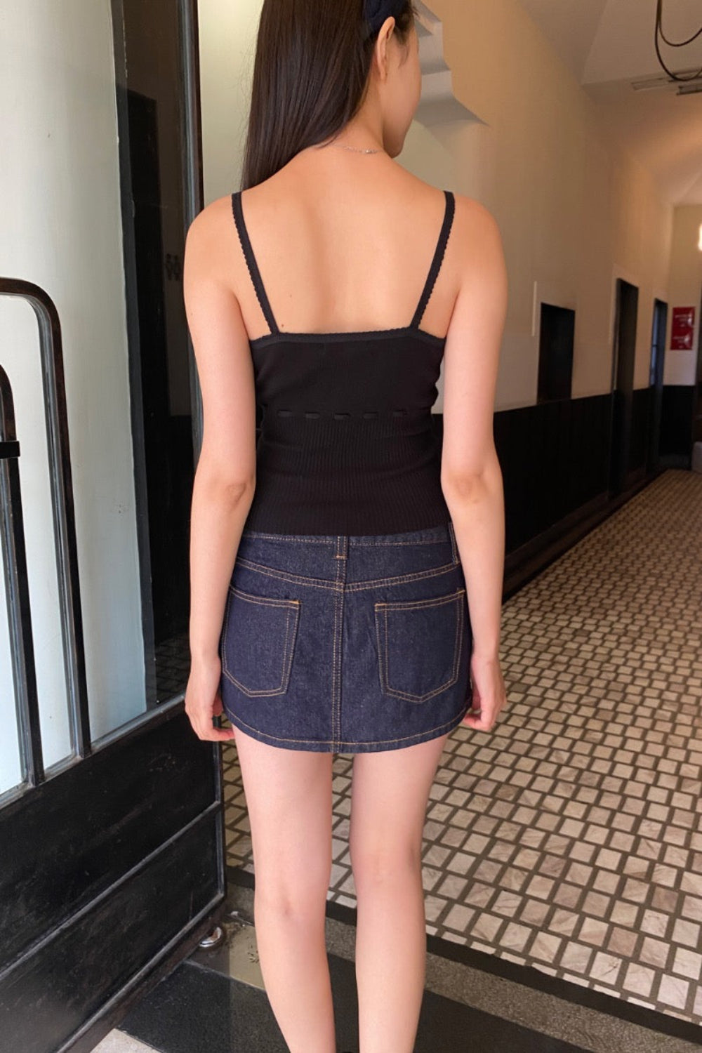 Cassie Tank | Black / XS/S