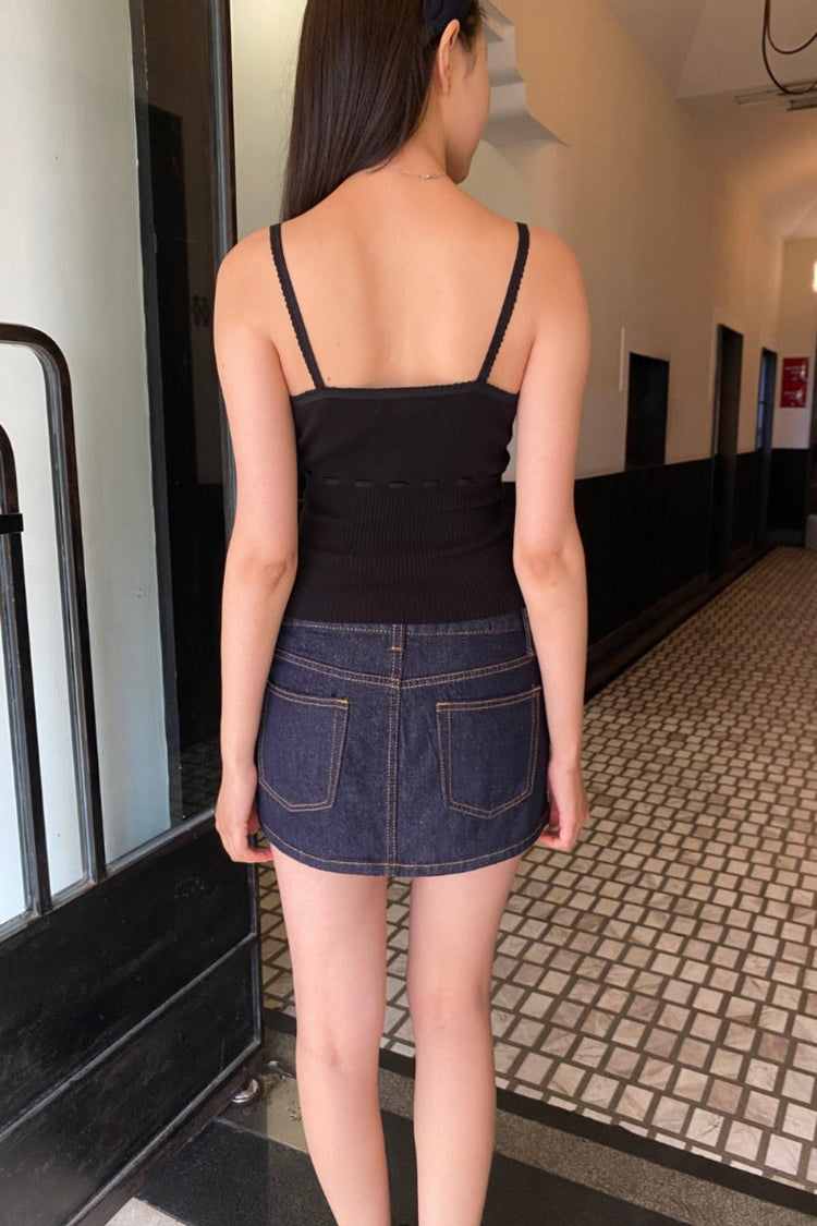 Cassie Tank | Black / XS/S
