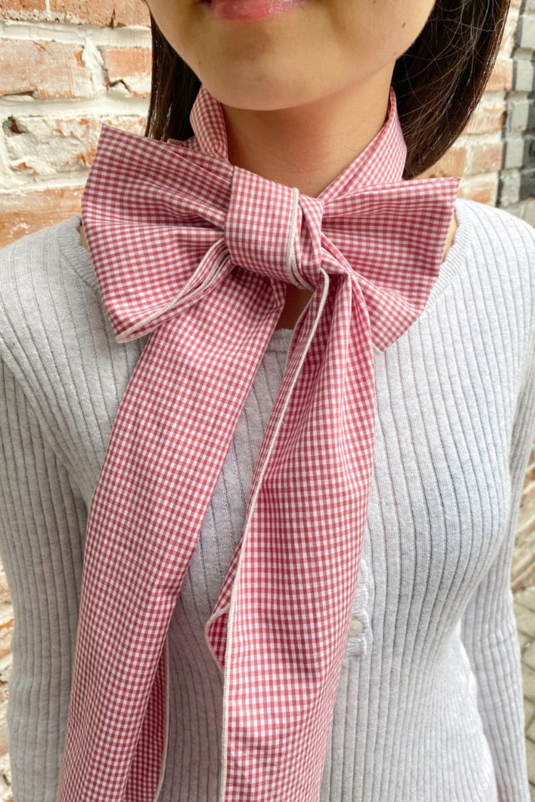 Gingham Scarf | Red Gingham