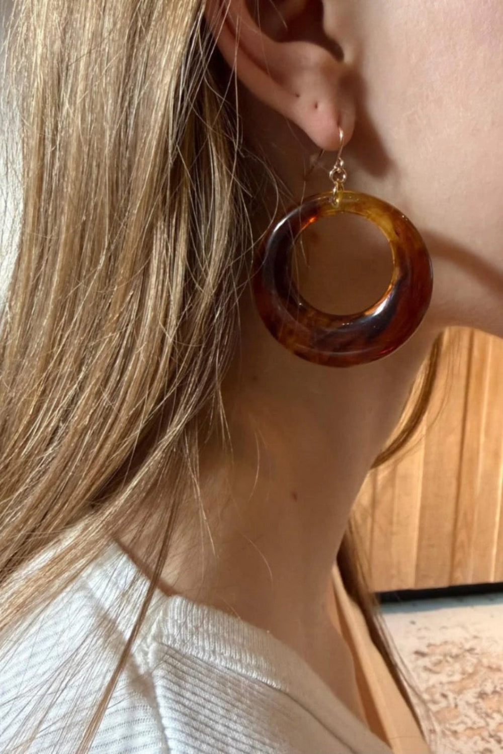 Tortoise Earrings | Tortoise Shell