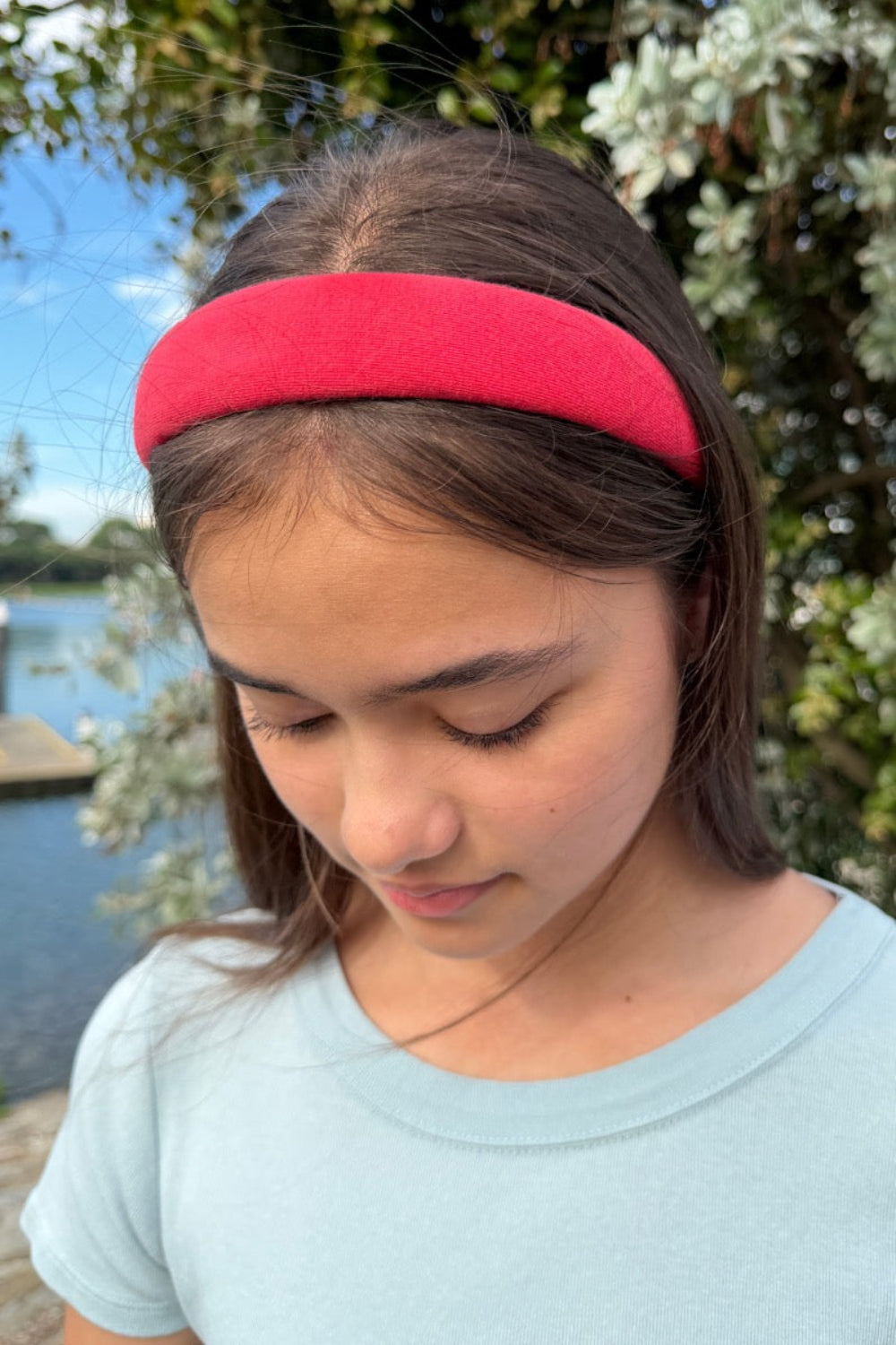 Solid Headband | Viva Magenta