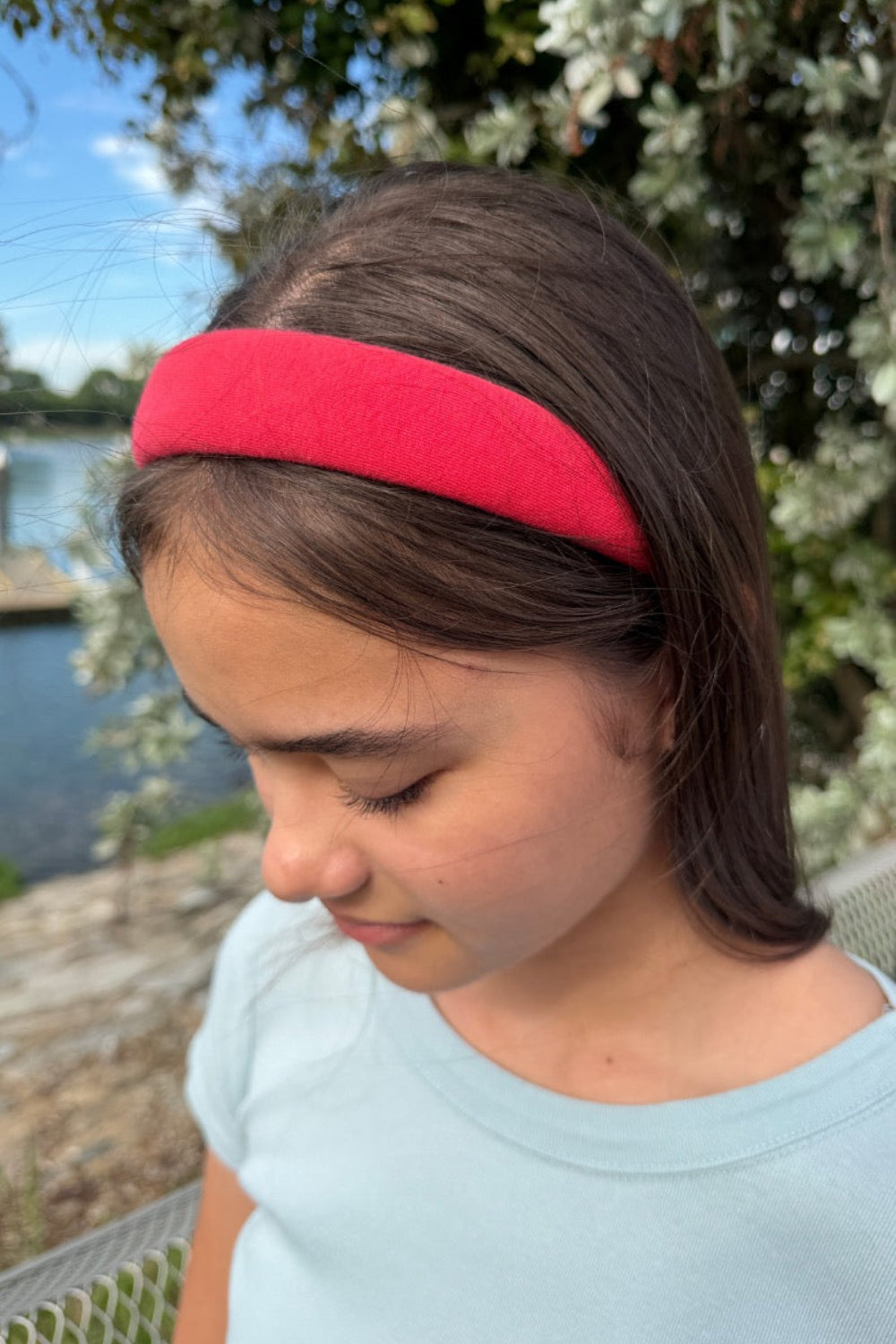 Solid Headband | Viva Magenta