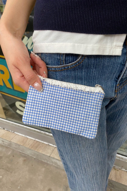 Blue Light Gingham
